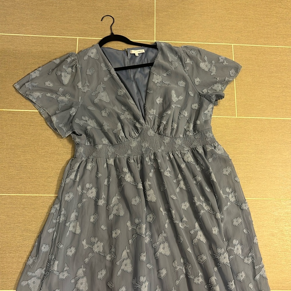 Baltic Born Blue Maxi dress. 3X
